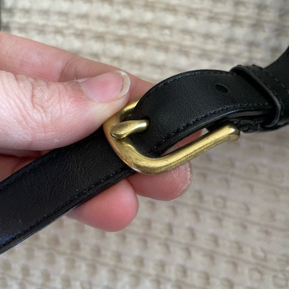 Vintage Coach Black Leather Backpack 9791 turnlock - Picture 7 of 14